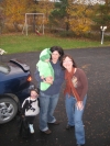 Nan Betti, her grand-daughters, and daughter-in-law, Sue. (2008)