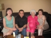 Visiting her beloved neighbour, Nanny Cos. June 19, 2009