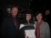 Betti with Fred, and Marie on her convocation day. May 2007
