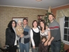 Betti with her family, Christmas 2007