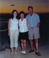 Betti with Fred and Marie on a vacation in Hawaii. November 2001