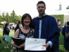 Betti and her son David in Toronto, at his convocation from Ryerson. June 2005